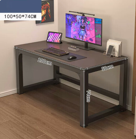 Hot recommended desktop computer desk (black) [size: length 100*width 50*height 74cm]