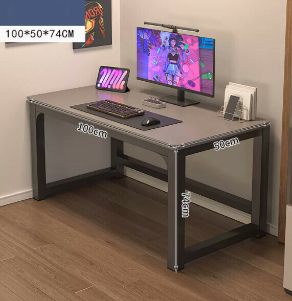 Hot recommended desktop computer desk (grey) [size: length 100*width 50*height 74cm]