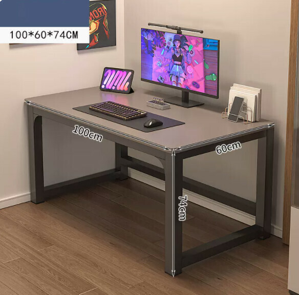 Hot recommended desktop computer desk (grey) [size: length 100*width 60*height 74cm]