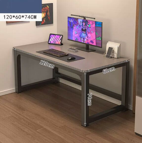 Hot recommended desktop computer desk (grey) [size: length 120*width 60*height 74cm]