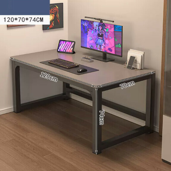 Hot recommended desktop computer desk (grey) [size: length 120*width 70*height 74cm]