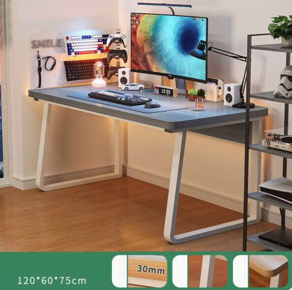 Hot recommendation simple computer desk (120x60 Morandi gray)