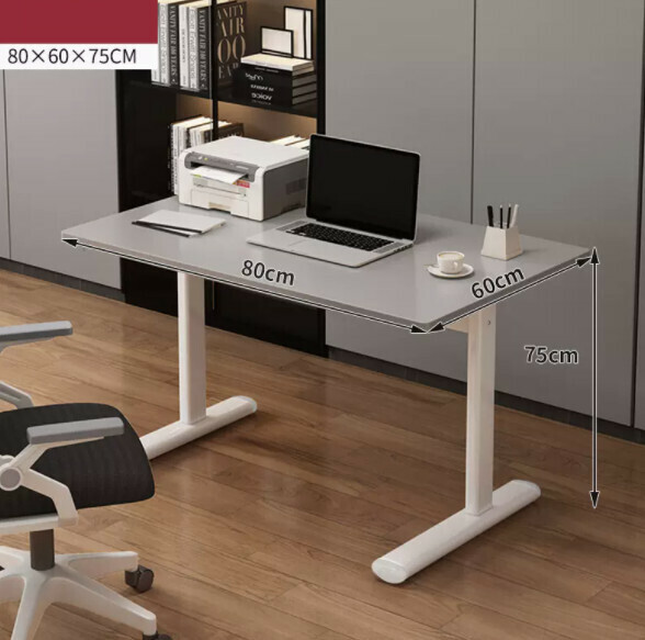 Hot recommendation simple computer desk (80cm gray)