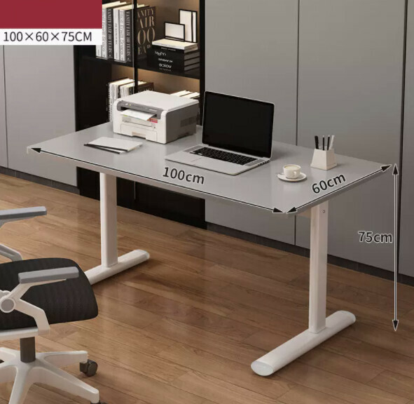 Hot recommendation simple computer desk (100cm gray)