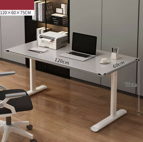 Hot recommended simple computer desk (120cm gray)