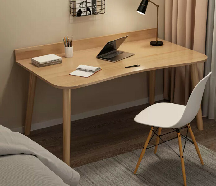 New simple writing desk (reliable wall placement 120X60X73 single table beech color)