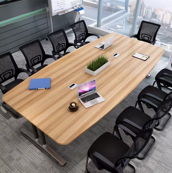 熱賣會議桌長桌（長300寬120高74[陞級加厚鋼架]）多色選擇下單後聯絡客服確認發貨顏色
