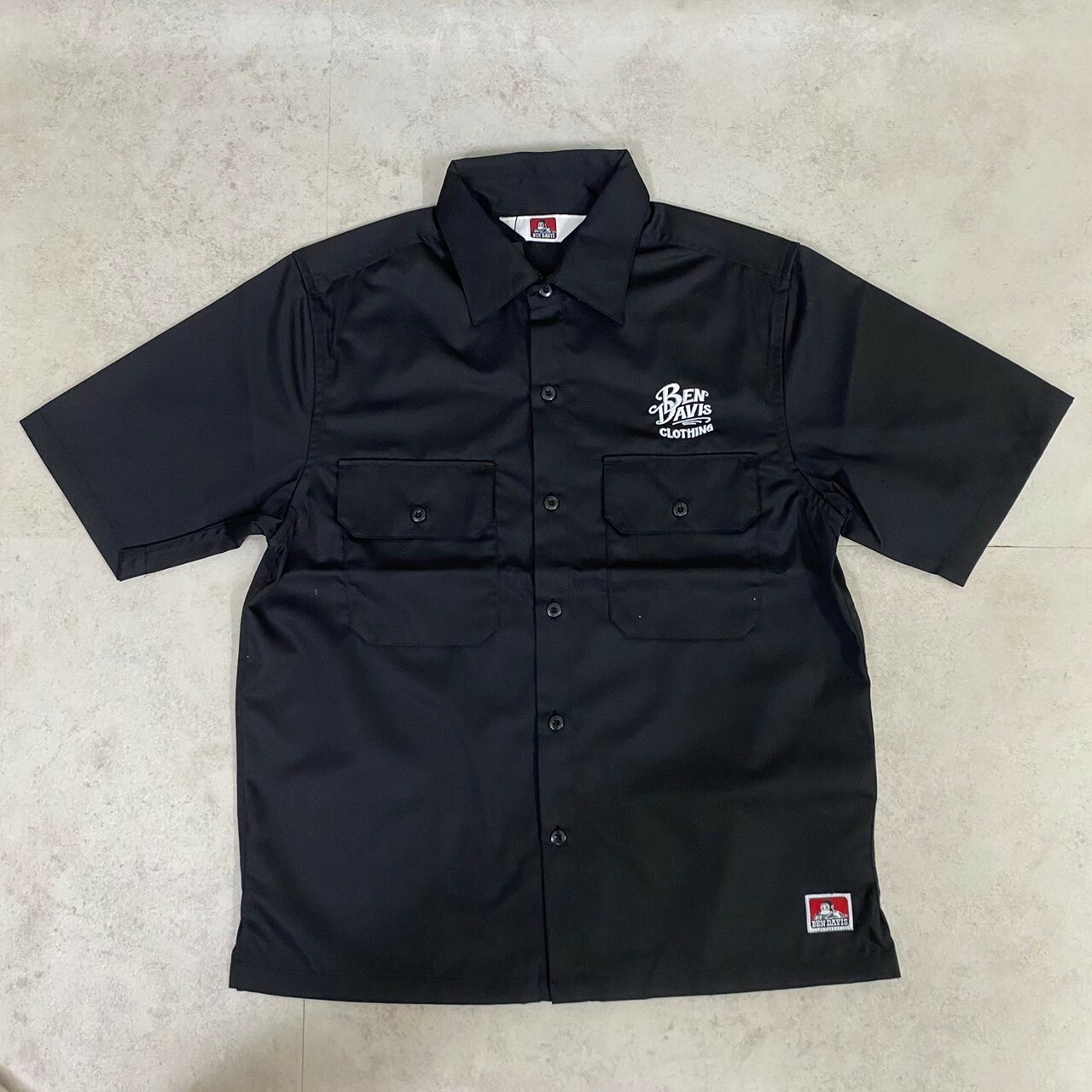 Ben Davis 骰子刺繡雙口袋短袖襯衫 C-24580032