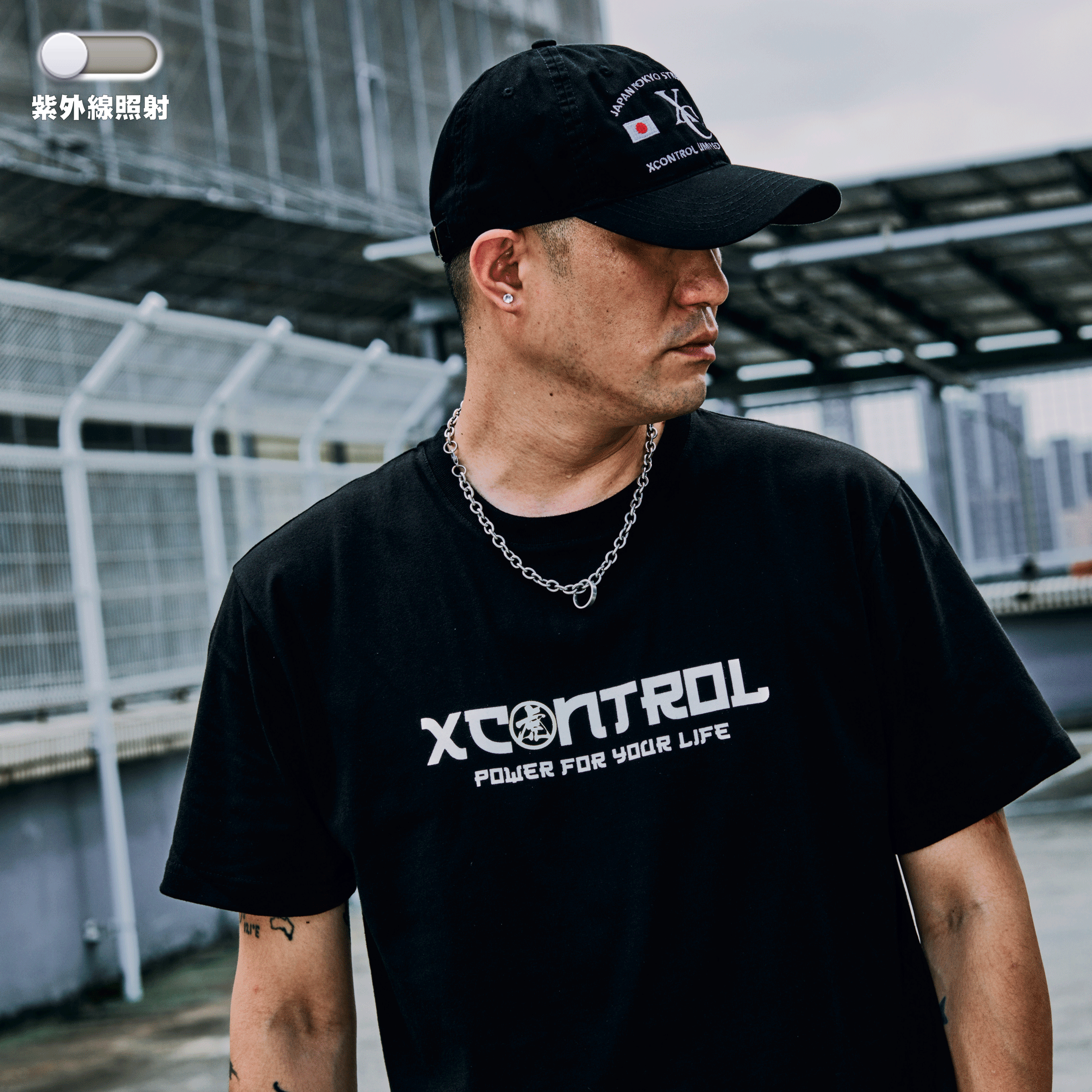 老翁 SAINT Mxxxxxx]SW_LS TEE/DARTHVADER/BLACK(SM-HR8-0000-C64