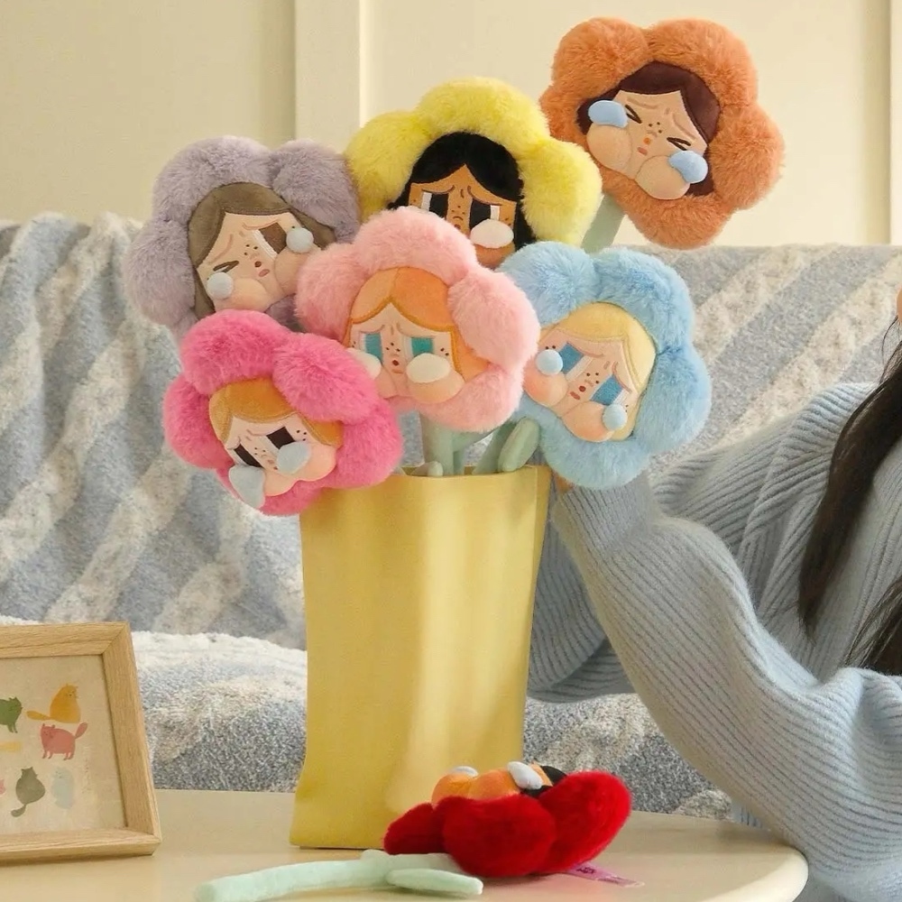 POPMART泡泡瑪特 毛絨花朵 傷心俱樂部 盲盒 送禮