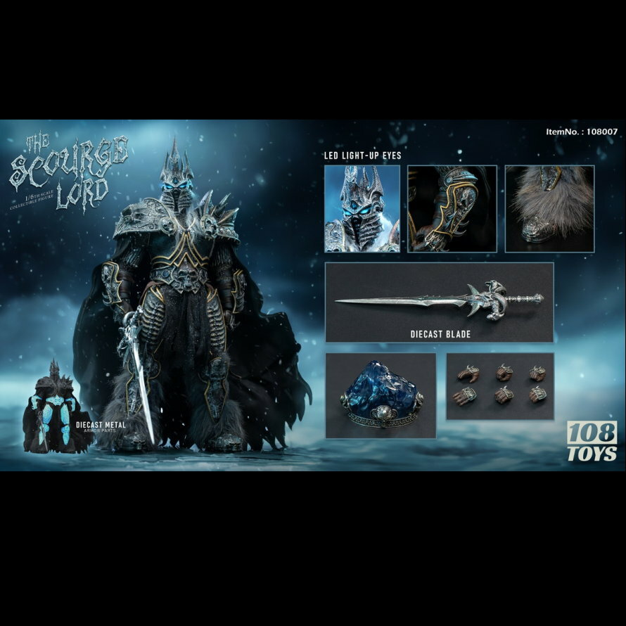 [訂金] 108TOYS: 1/6 108007 冰封妖王