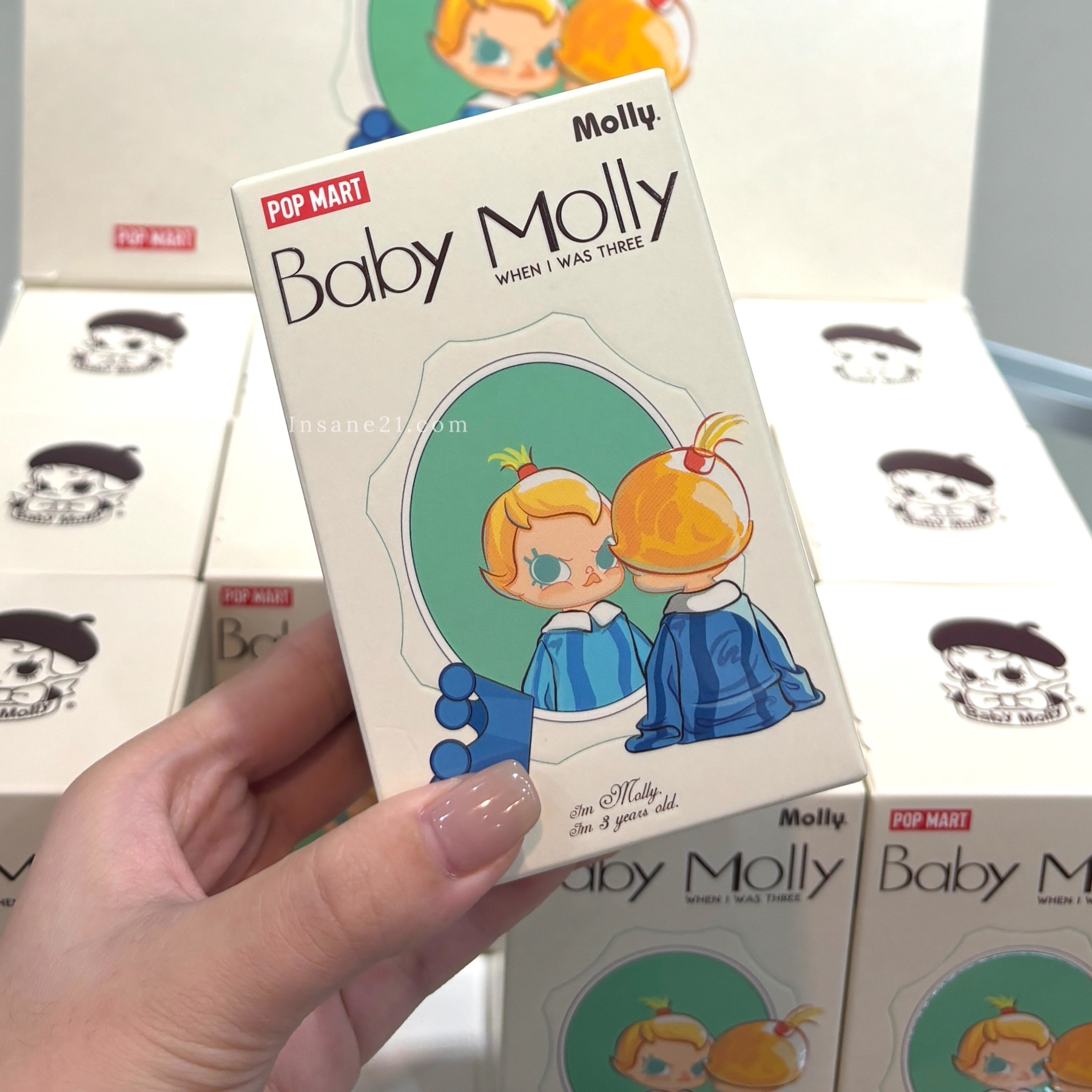 POPMART 泡泡瑪特 BABY MOLLY 當我三歲時 公仔系列 盲盒