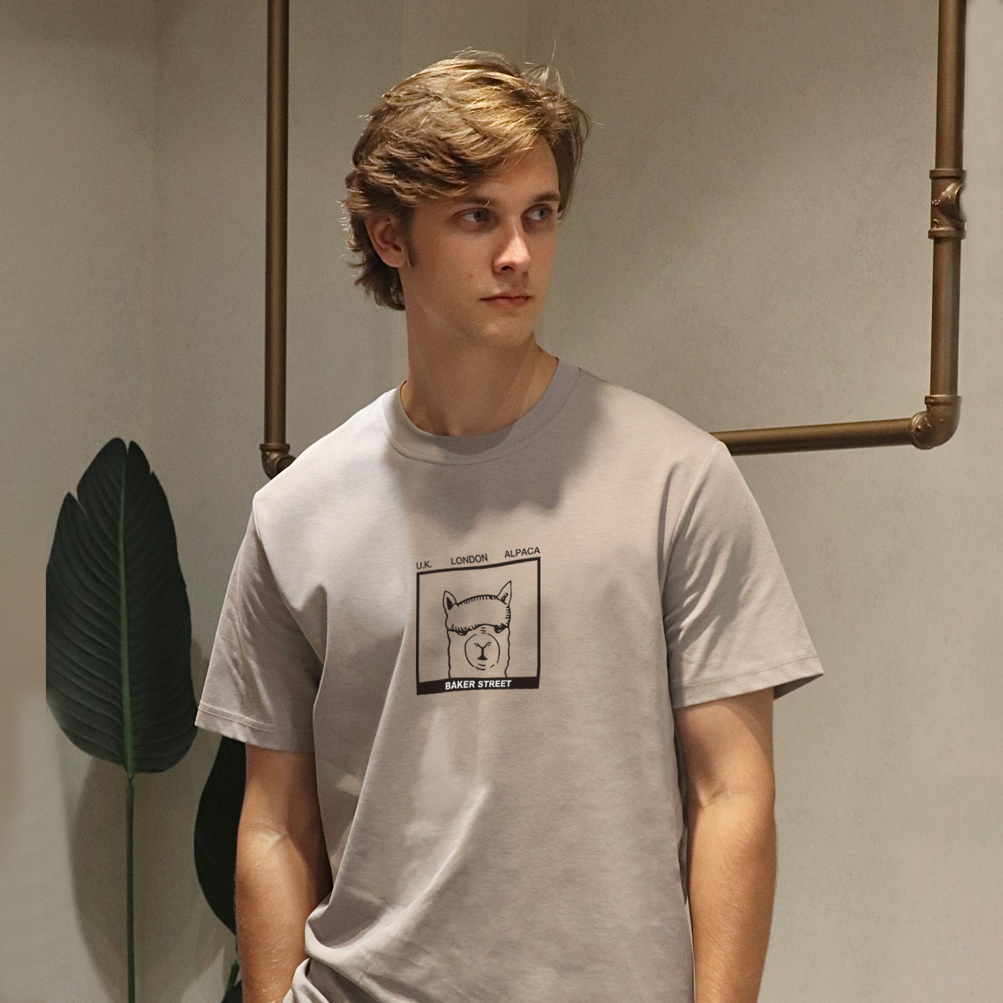 Hidden Alpaca 設計師款 羊駝刺繡液氨冰絲涼感機能衣