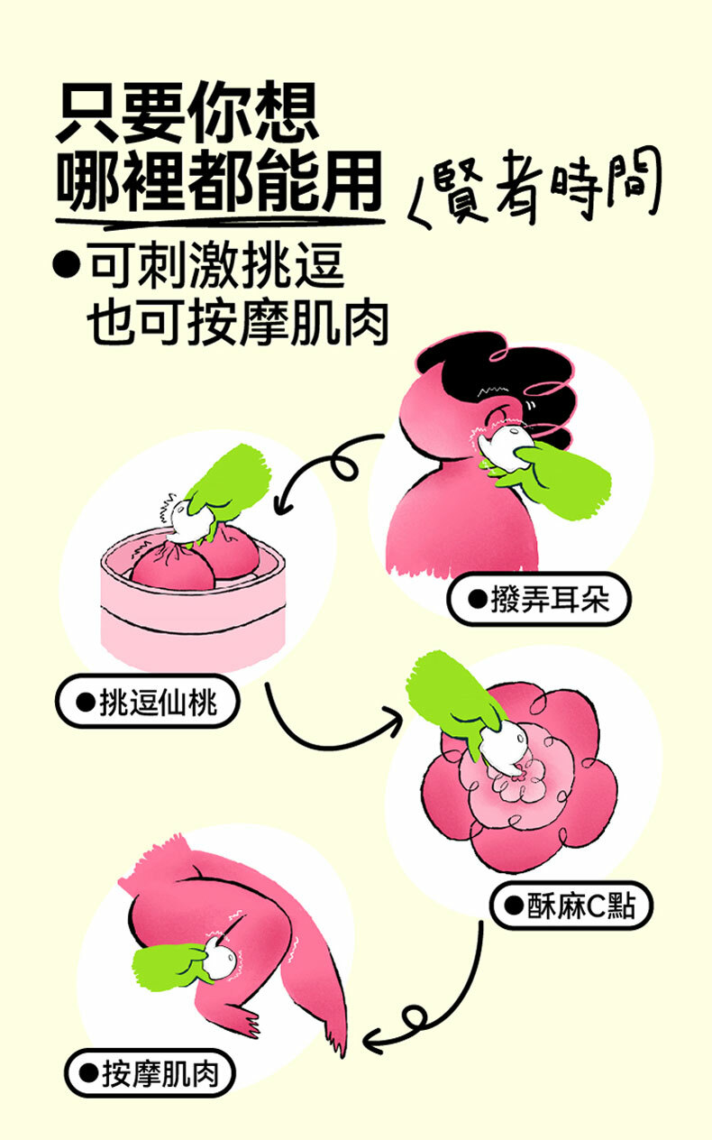OROK｜兩心象許按摩器｜跳蛋