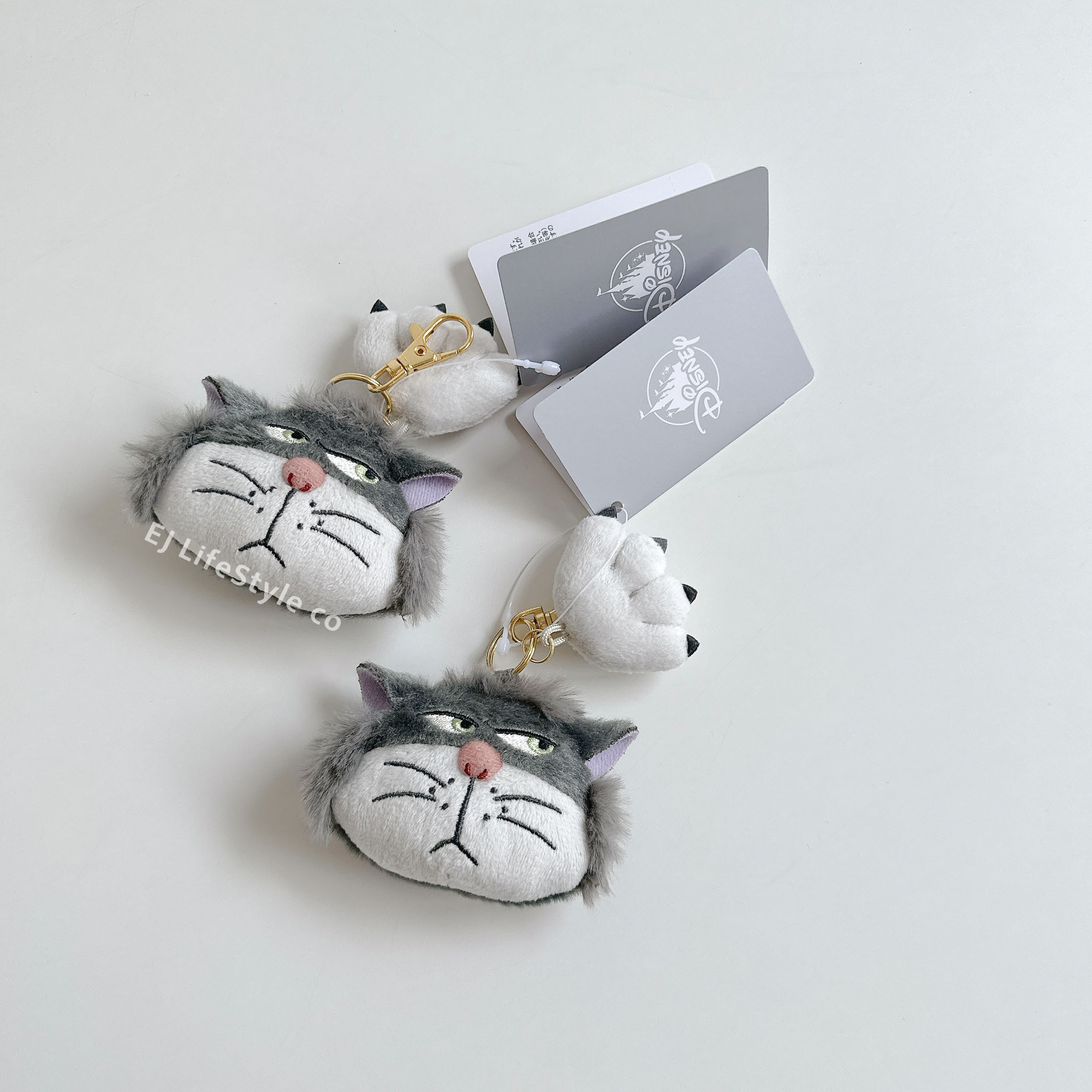 🇰🇷 DISNEY 迪士尼 日本限定 路西法 吊飾 鑰匙圈 貓掌 貓咪 / 現貨