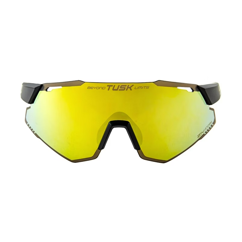 ZIV TUSK 可換片運動眼鏡 187 TB119023 霧黑/茶電黃鍍膜 公路騎車/登山 42ZTB119023