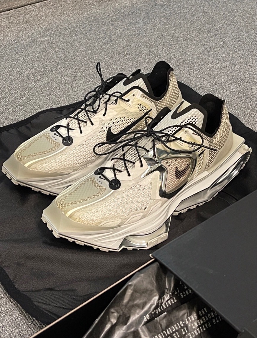 mmw x Nike Zoom 004 "Stone" 未來 復古 灰白黑 CU0676200