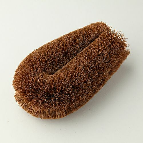 亀の子束子【日本製】天然椰子纖維清潔硬毛刷 -3型號 (中)