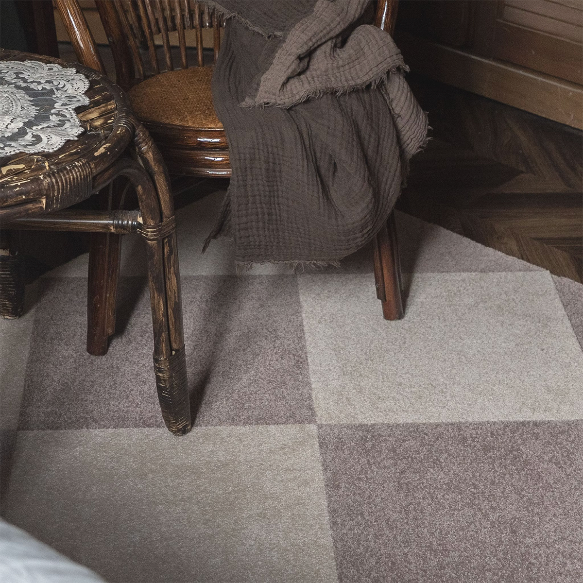 日本TOLI 居家風格配色地毯（兩箱）｜楓糖鬆餅 Syrup Waffle