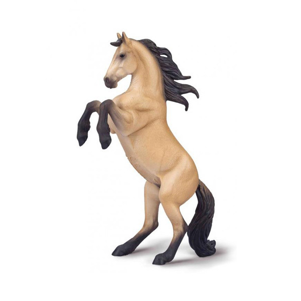 《 COLLECTA 》 動物模型 沃蘭德母馬站立-鹿皮色
