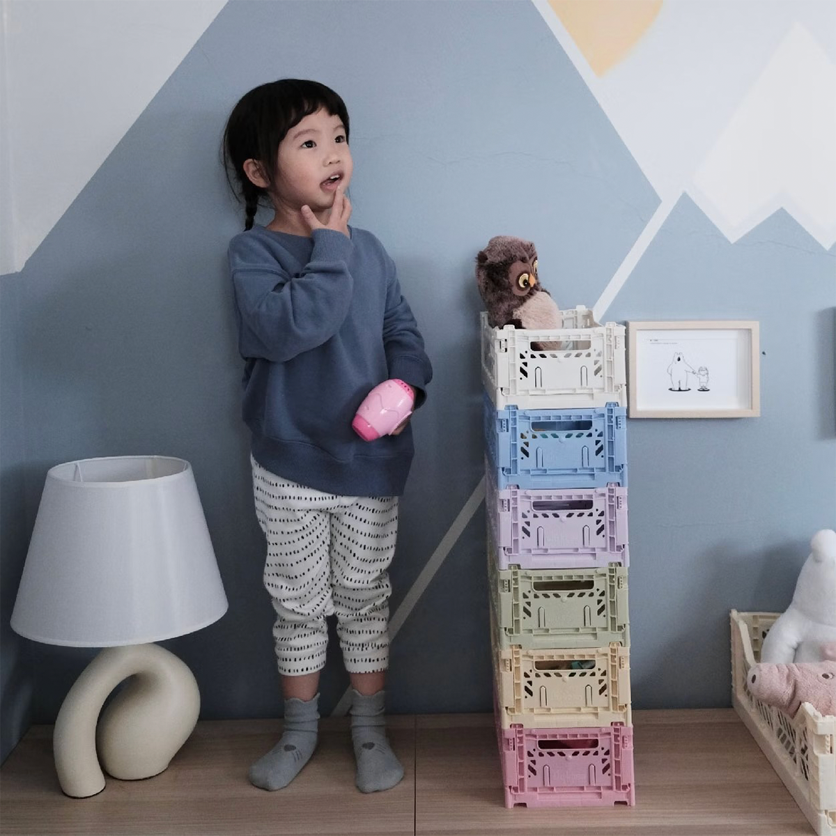 Aykasa 摺疊收納籃｜S