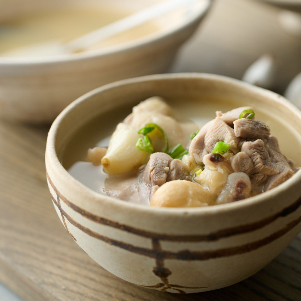 元榆牧場－天然回香濃白蒜雞湯550g