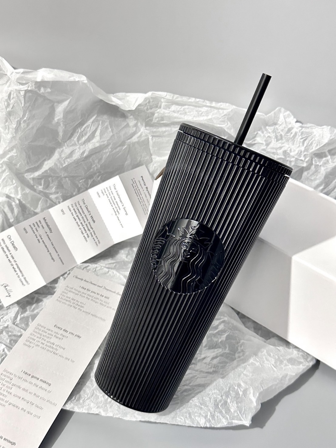 Starbucks  星巴克 酷黑薯條吸管杯