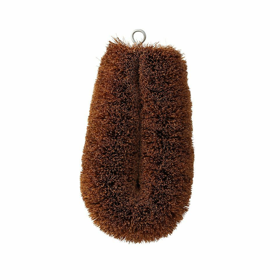 亀の子束子【日本製】天然椰子纖維清潔硬毛刷 -4型號 (大)