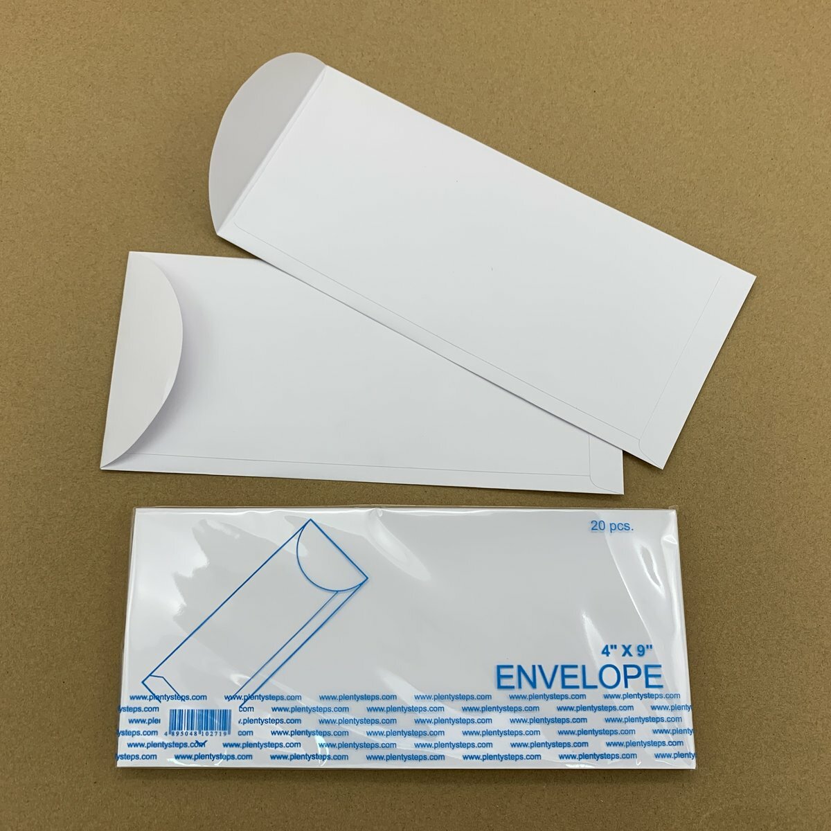4 x 9 純白企口信封/收納袋 200個 - 10包