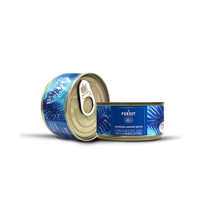 Forest 升級 貓系列罐頭 鯖魚醬（零食罐）80g【原箱24罐】