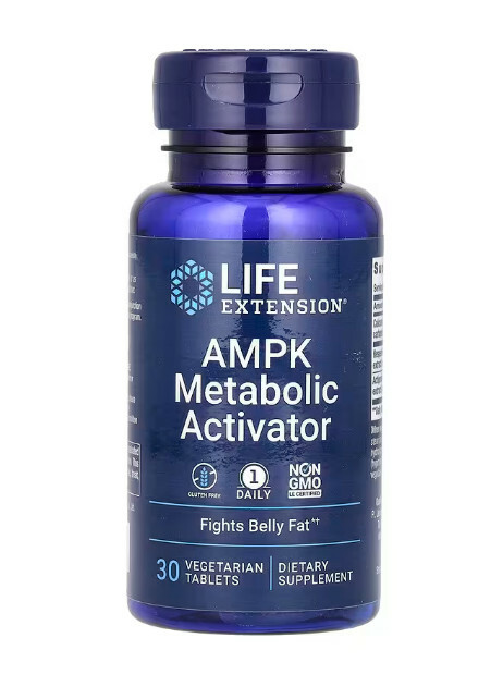[預購] Life Extension AMPK 細胞燃脂劑 30粒素食錠劑