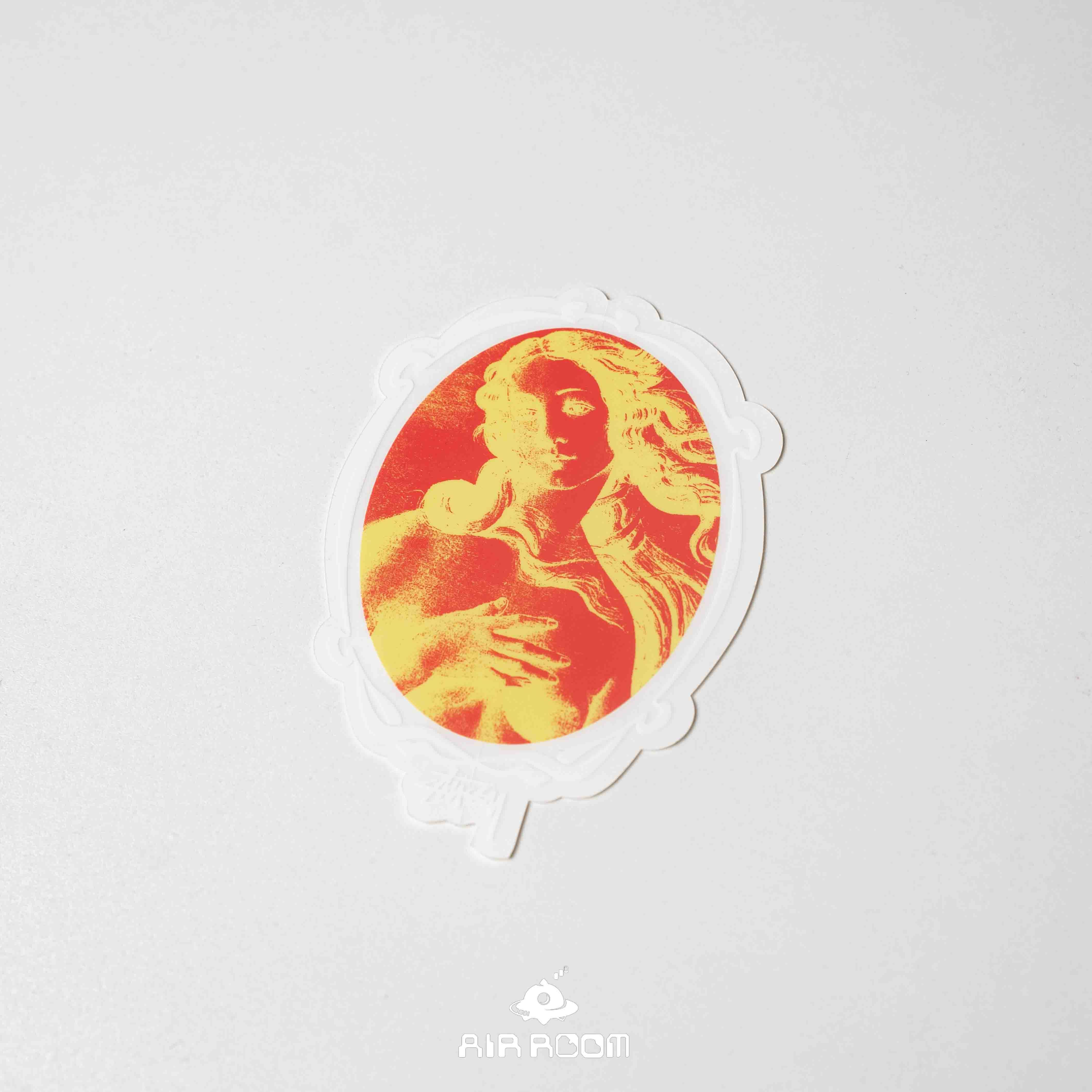 2024SS STUSSY 維納斯 Logo 貼紙 現貨