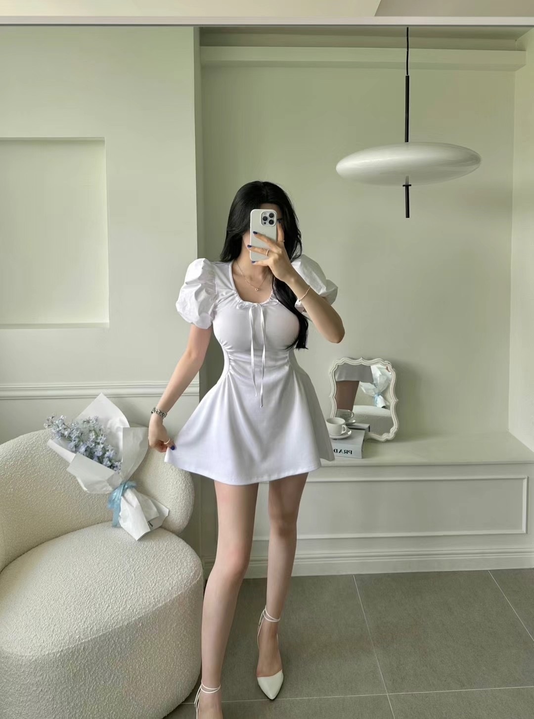 月牙朝露 (連身裙)