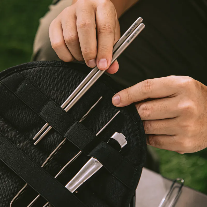 【CAMPFIRE 營火部落】 鈦坦餐具-鈦坦輕量筷