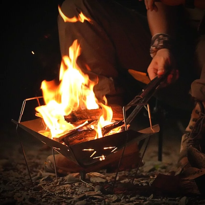 【CAMPFIRE 營火部落】 鈦坦輕量焚火台