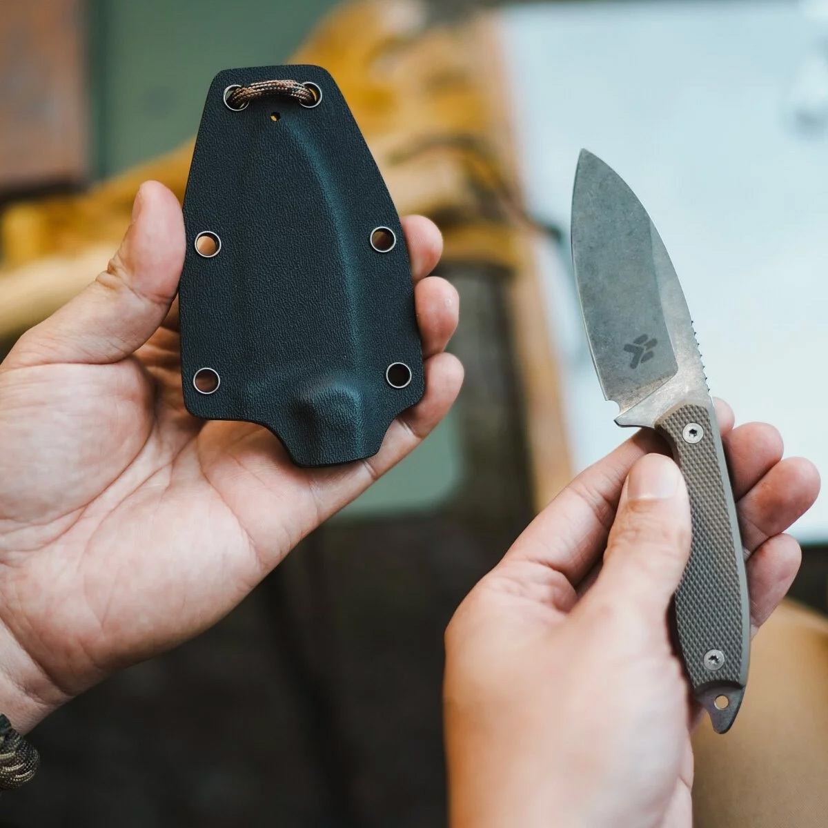 【CAMPFIRE 營火部落】鵟鷹士林直刀 (兩色)