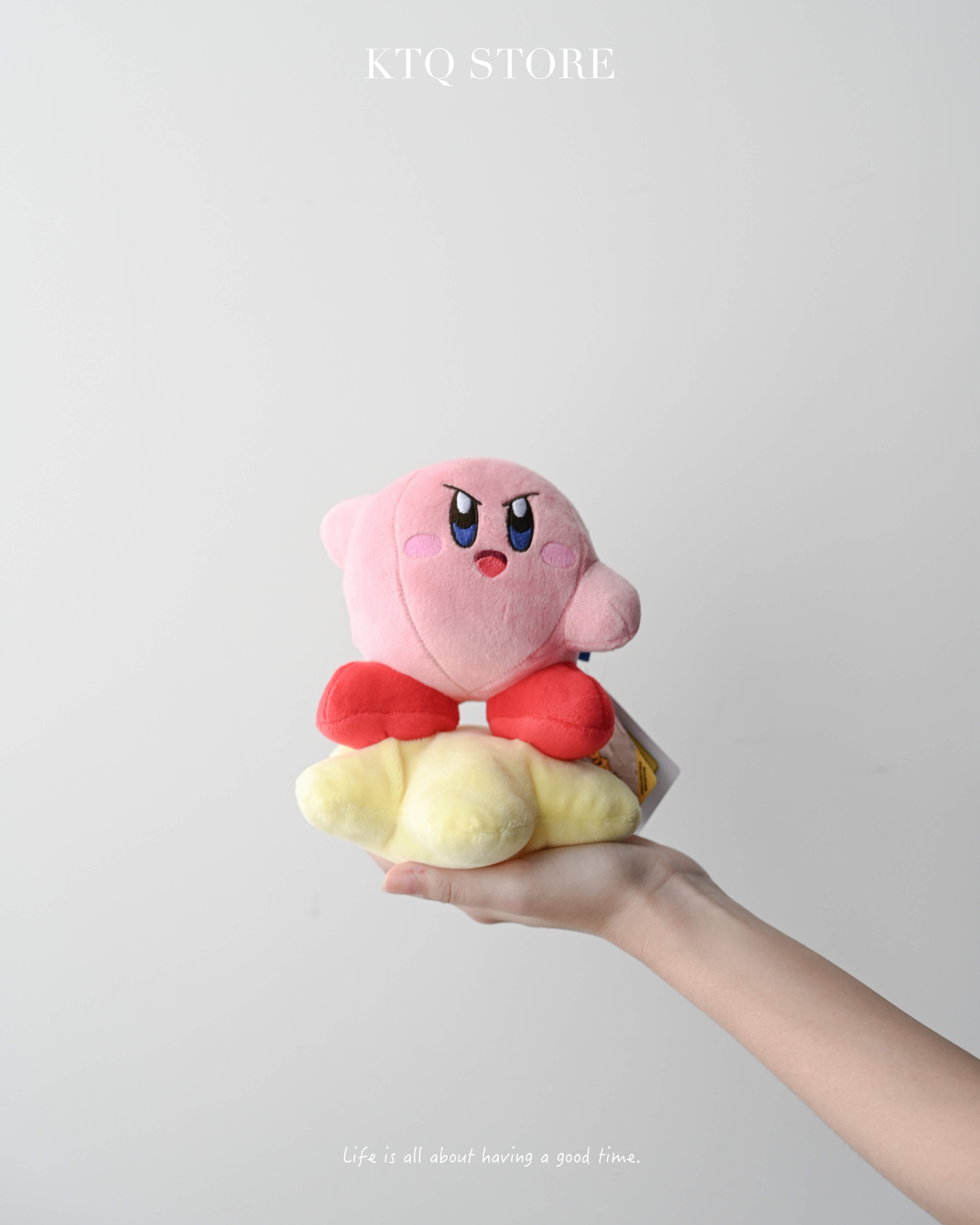 KTQ STORE ‧ 日本限定 卡比之星 坐在星星上 娃娃 吊飾