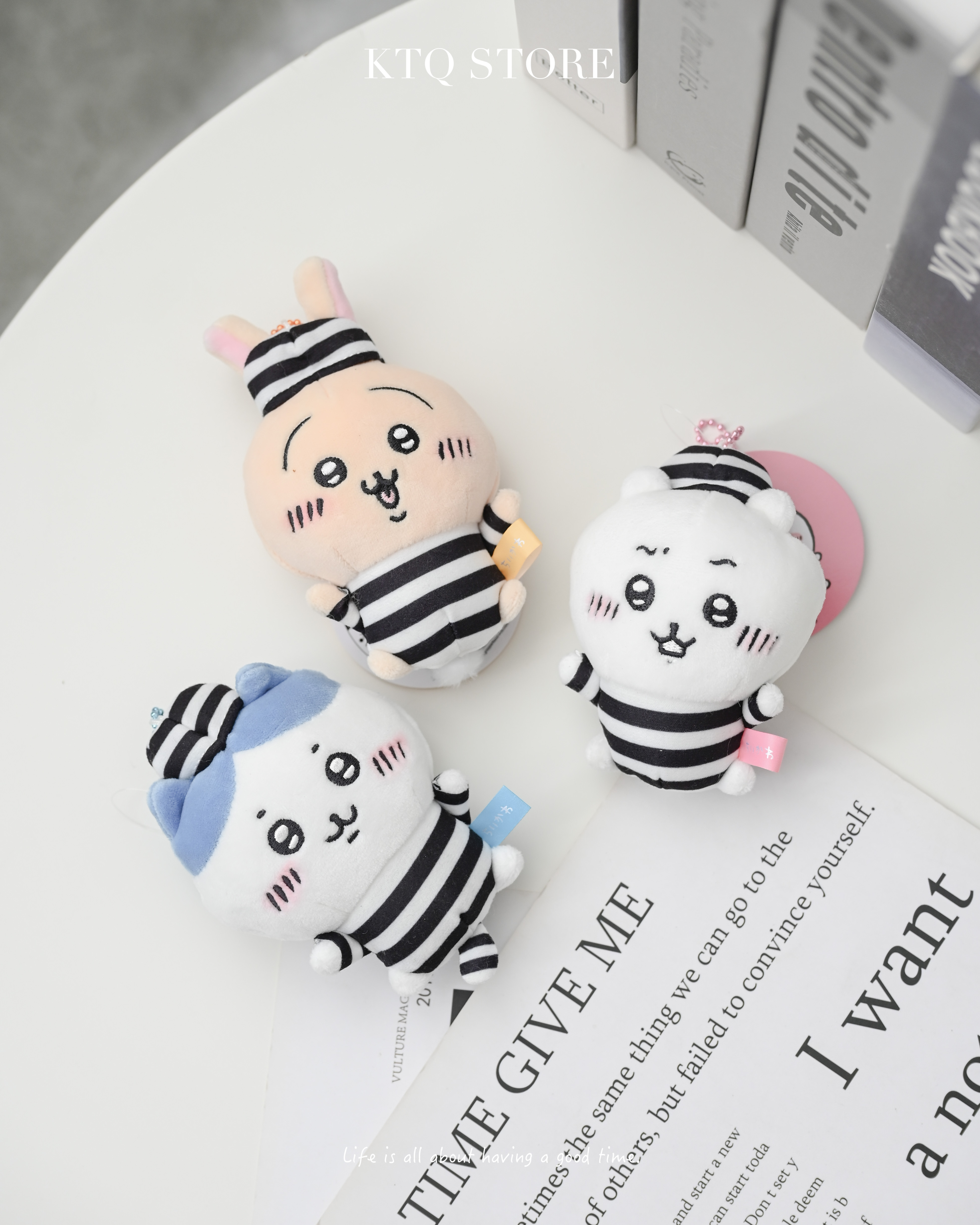 KTQ STORE ‧ 日本 Chiikawa吉伊卡哇 監獄系列吊飾