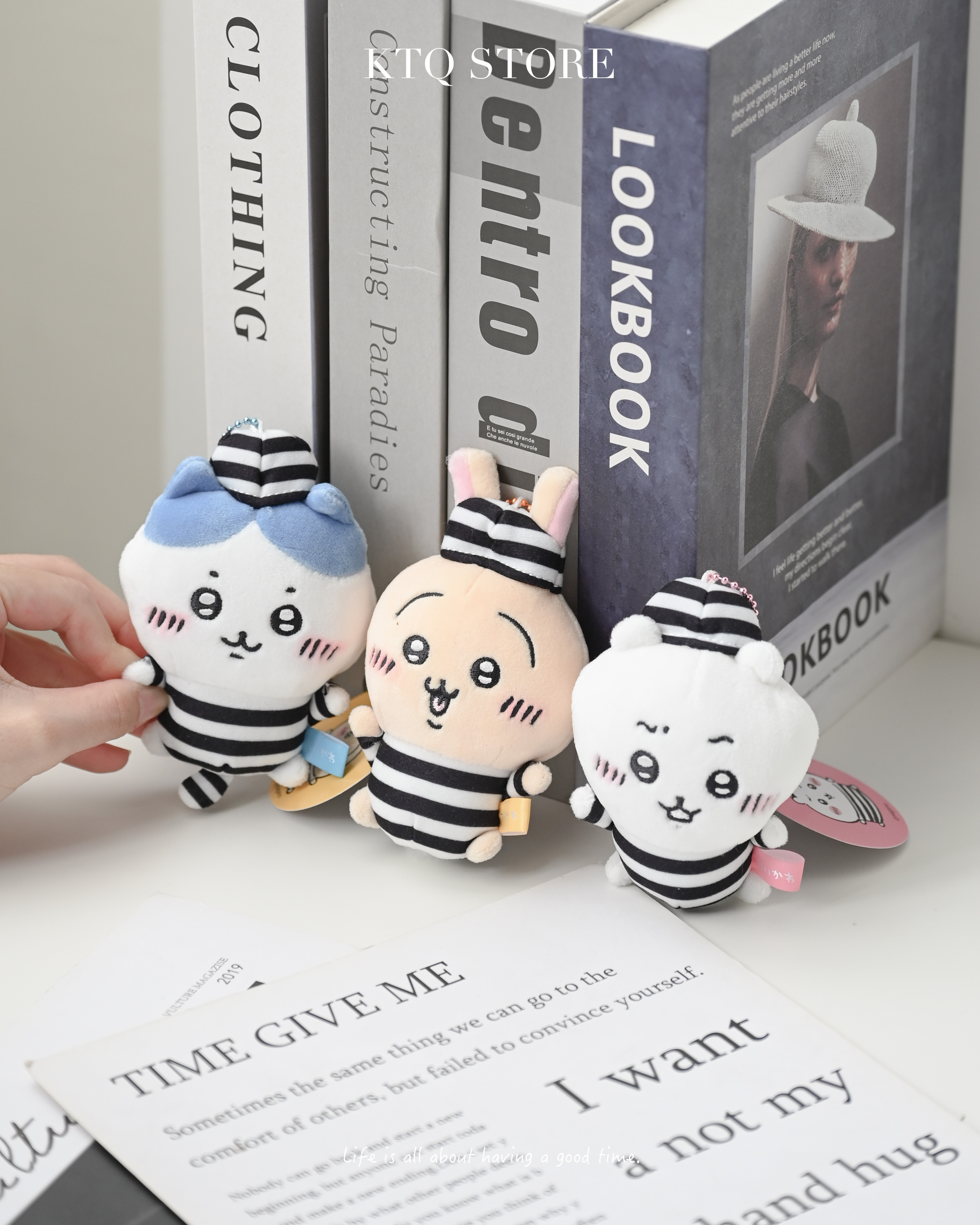 KTQ STORE ‧ 日本 Chiikawa吉伊卡哇 監獄系列吊飾