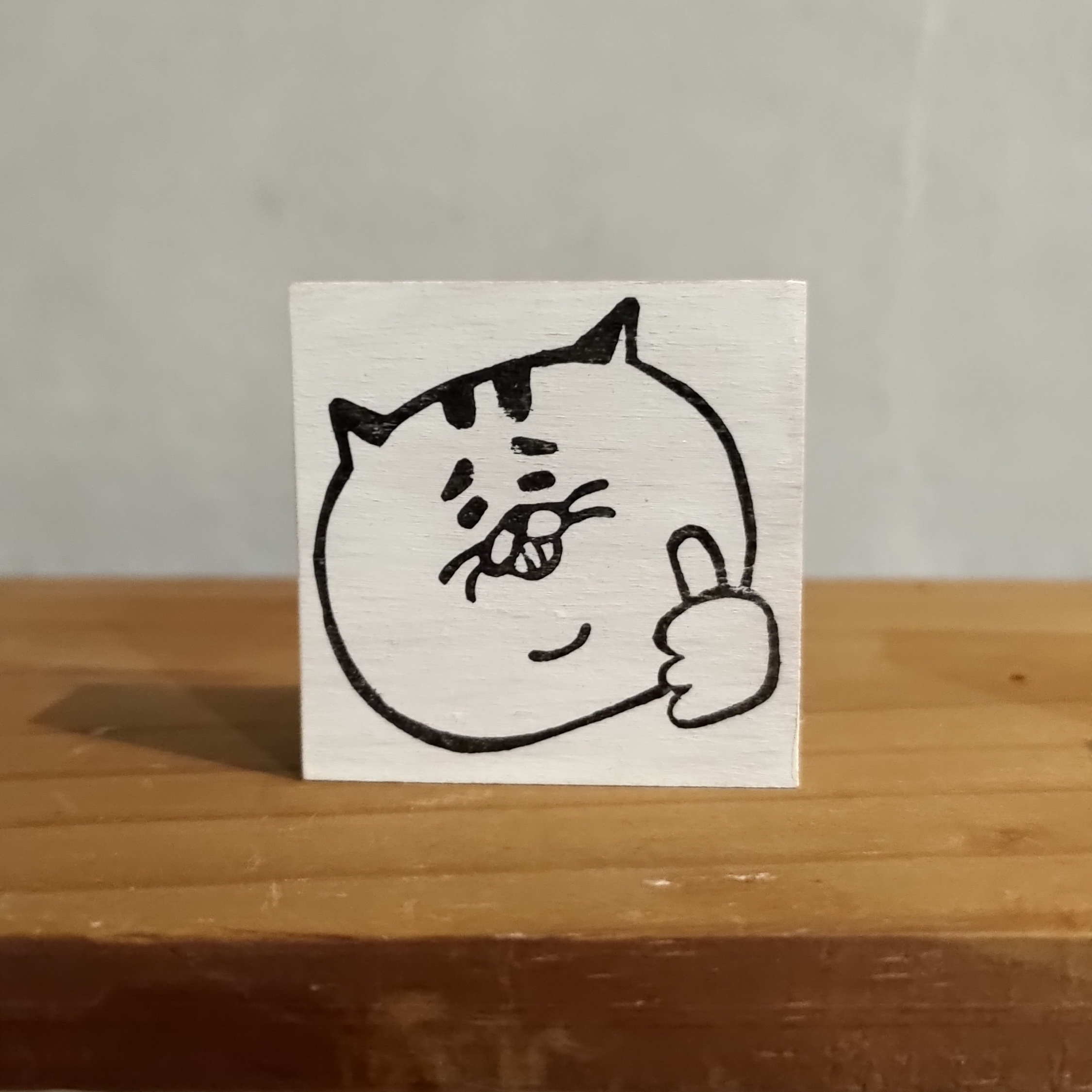 【ehcat貓室友】老背讚手刻章