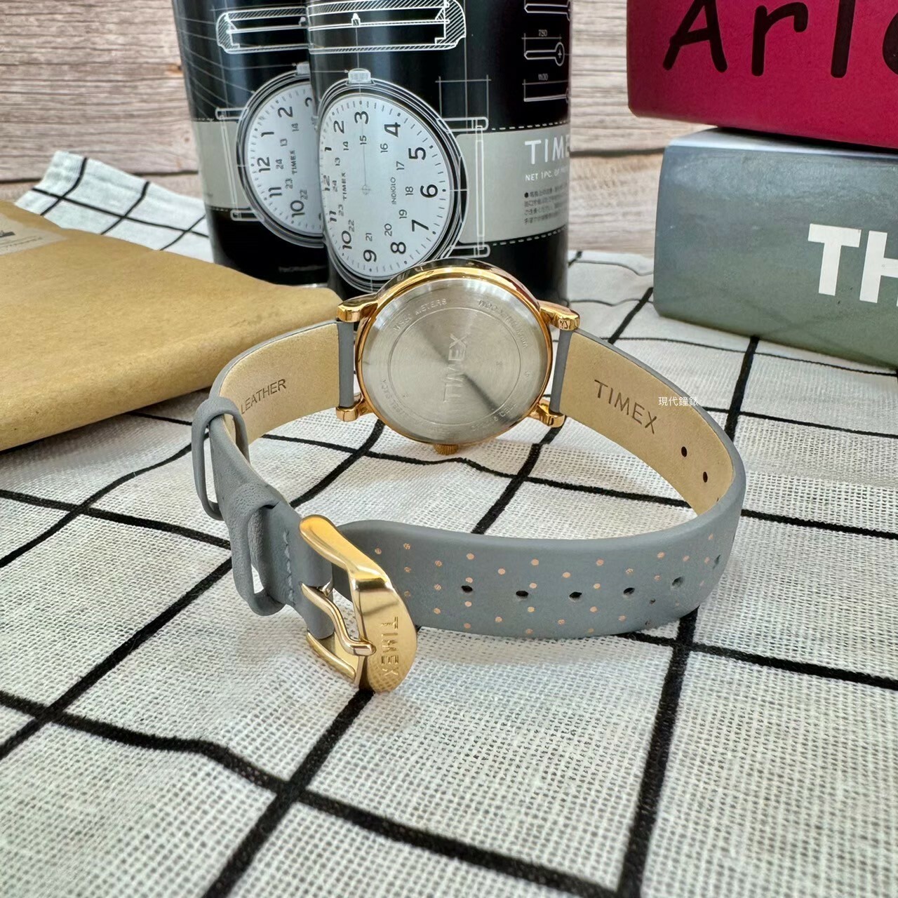 【TIMEX 天美時】Style風格系列(灰點點/白) TXTW2R27400 38mm 現代鐘錶