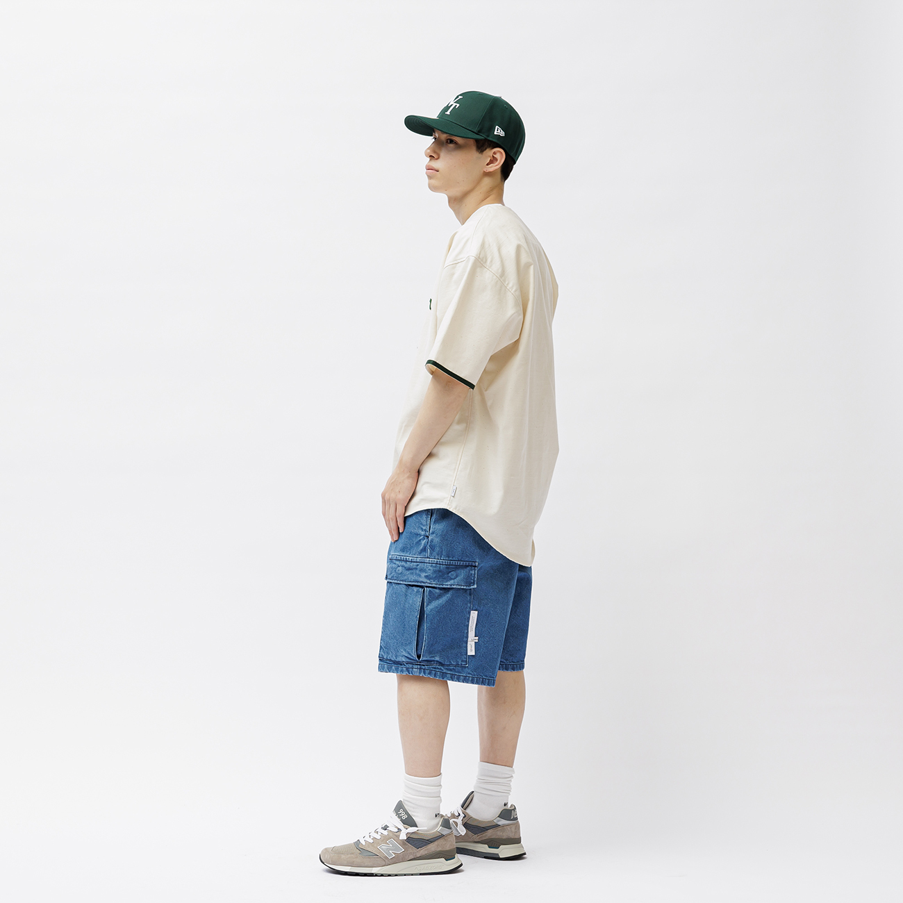 WTAPS MILS2301 SHORTS COTTON DENIM L ブルー WTAPS MILS2301 / Shorts / Cotton. Denim 241WVDT-PTM08