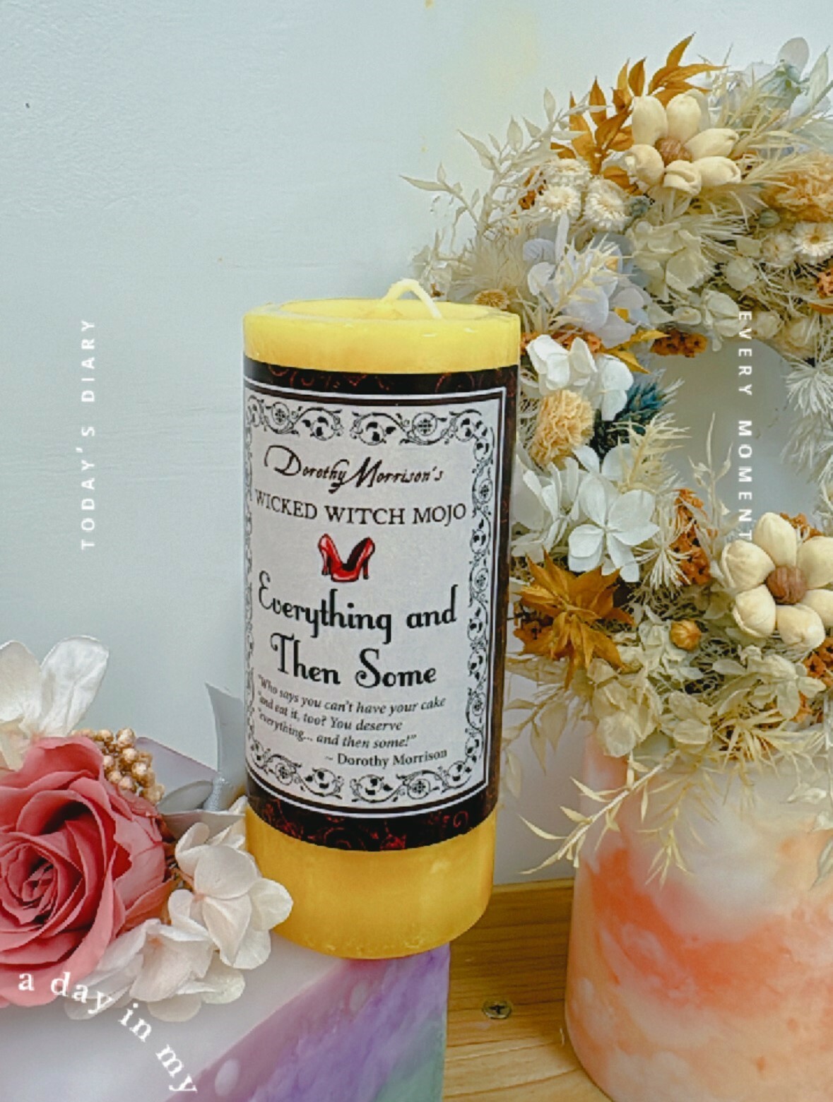 Everything and then some... 我全都要蠟燭