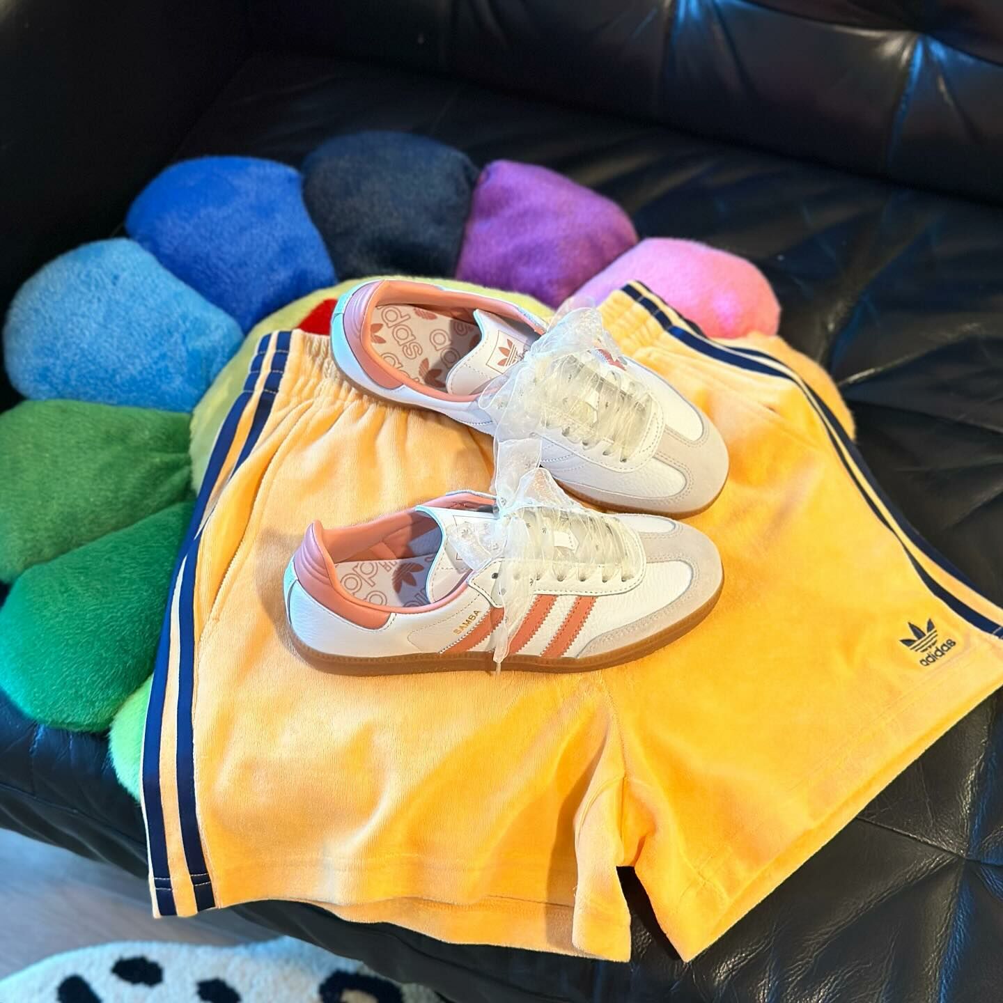 Adidas Originals Samba OG 蜜桃色 珊瑚橘 焦糖底 德訓鞋 IG5932