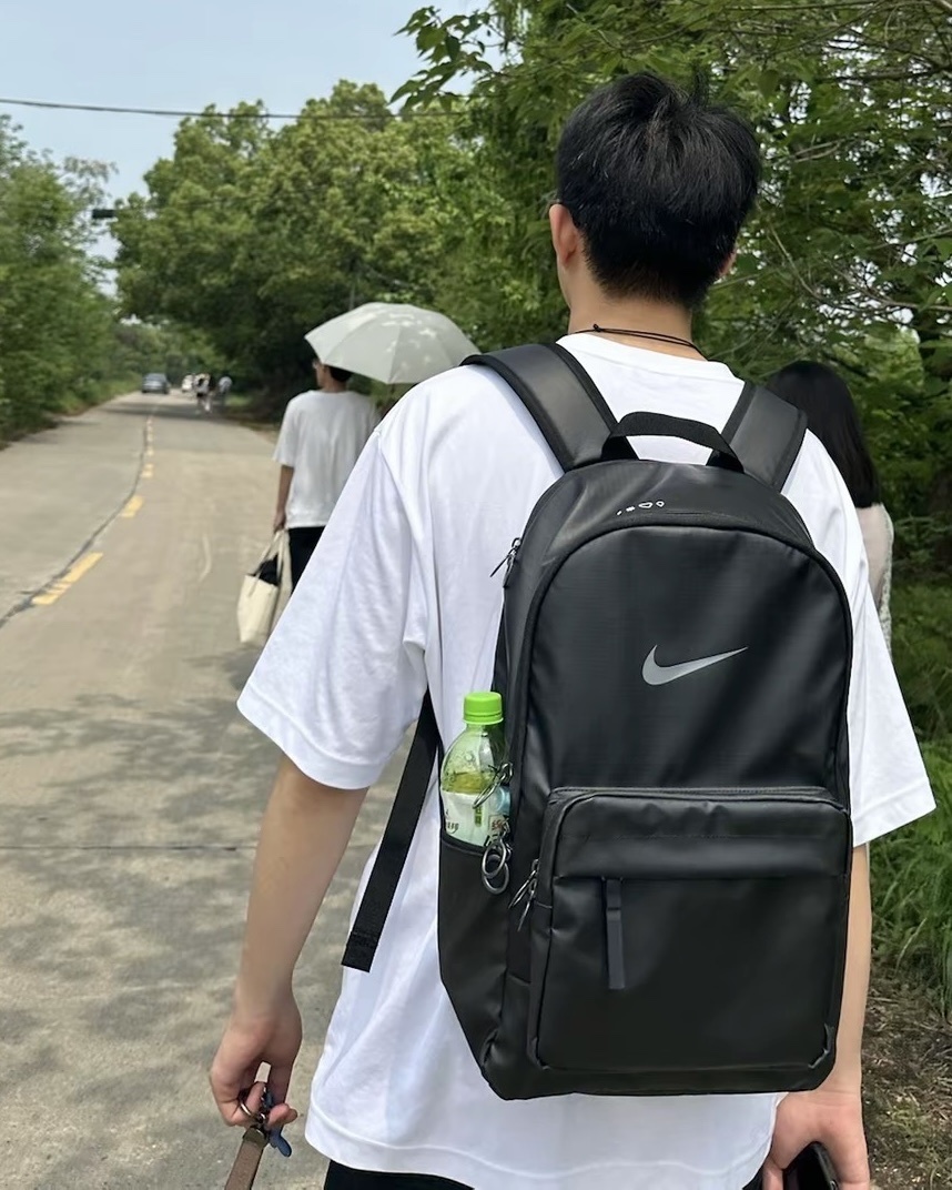 Nike Heritage Winterized Eugene 深灰黑雙肩後背包防潑水書包