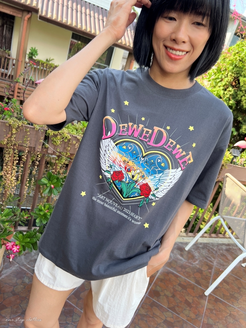 泰國個性玫瑰字母T