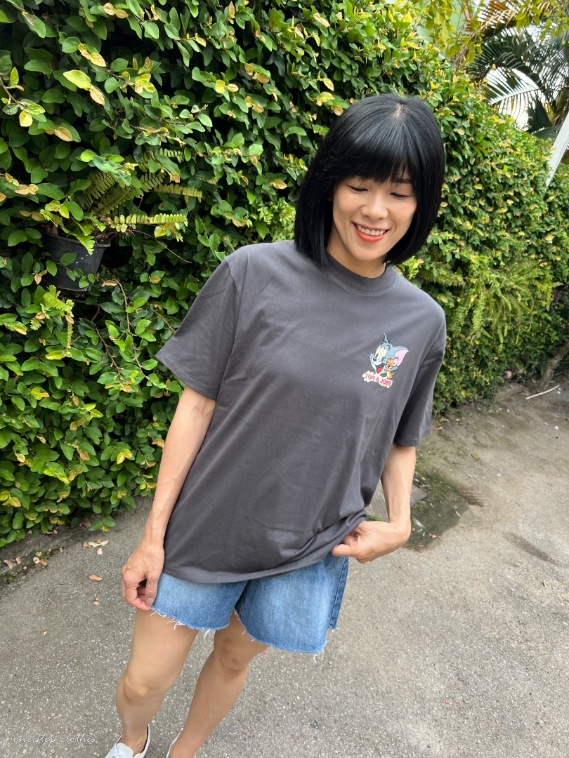 泰國鐵灰可愛湯姆貓T