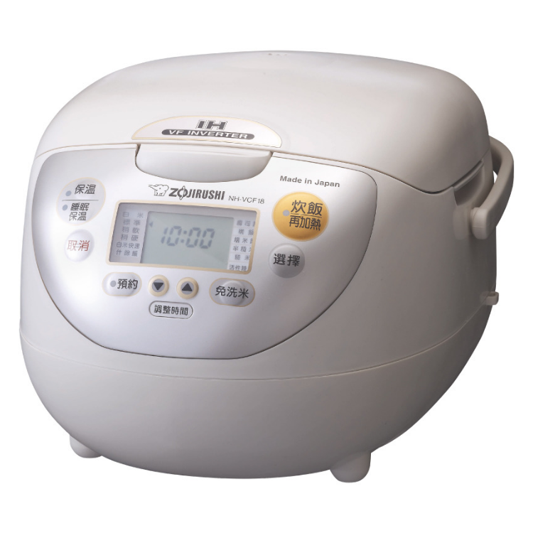 ZOJIRUSHI 象印 日本製 6人份 IH豪熱沸騰微電腦電子鍋(NH-VCF10)