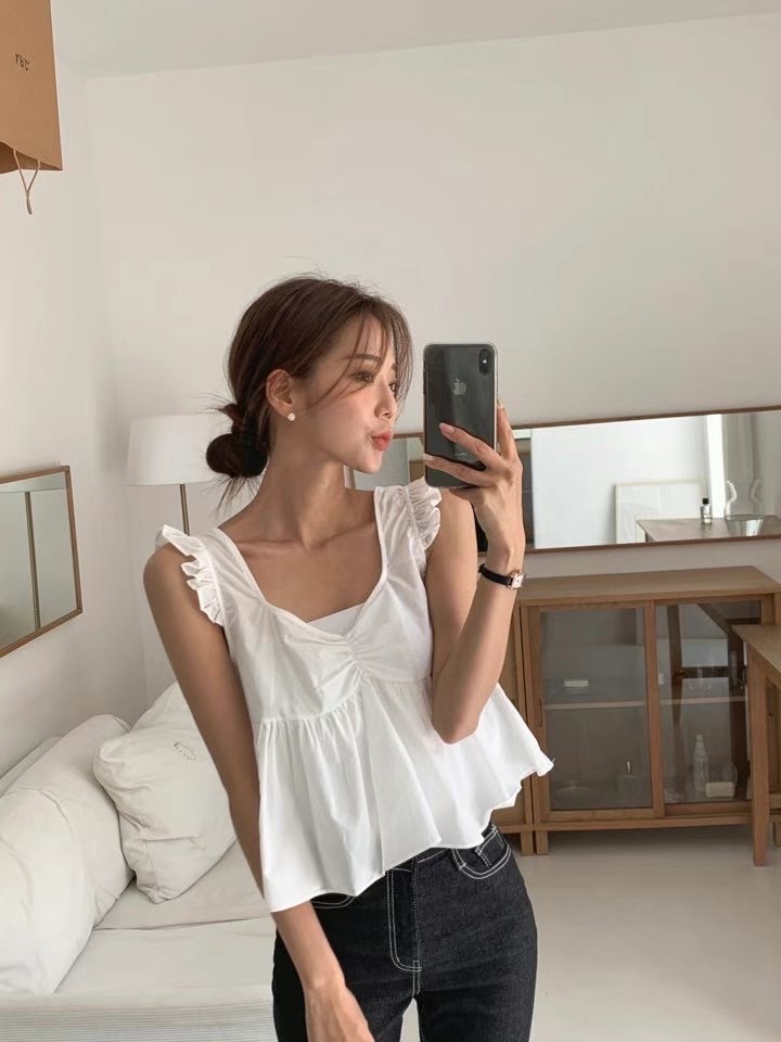 小心機綁帶背心