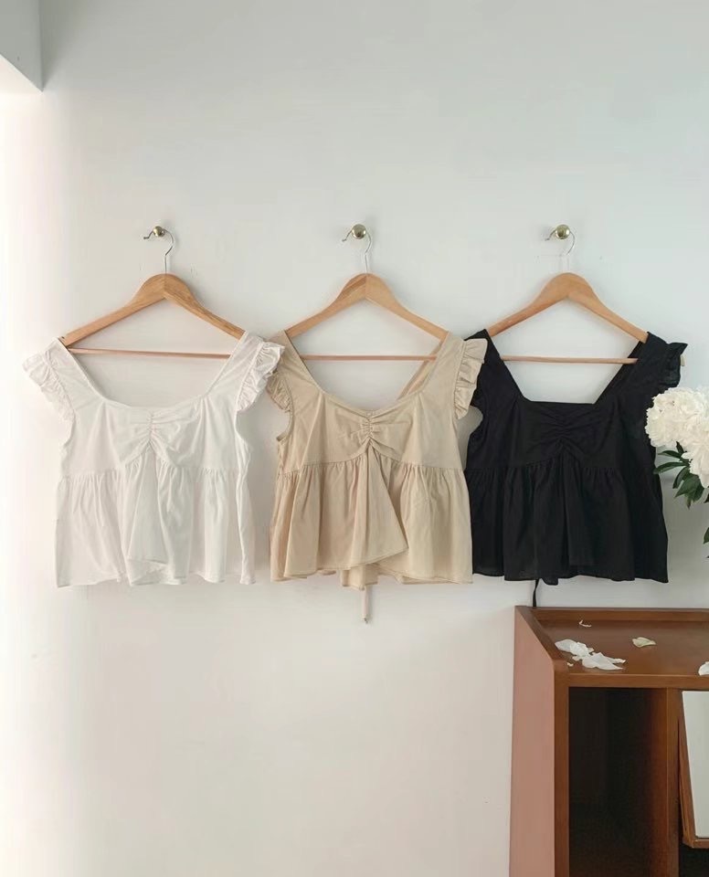 小心機綁帶背心